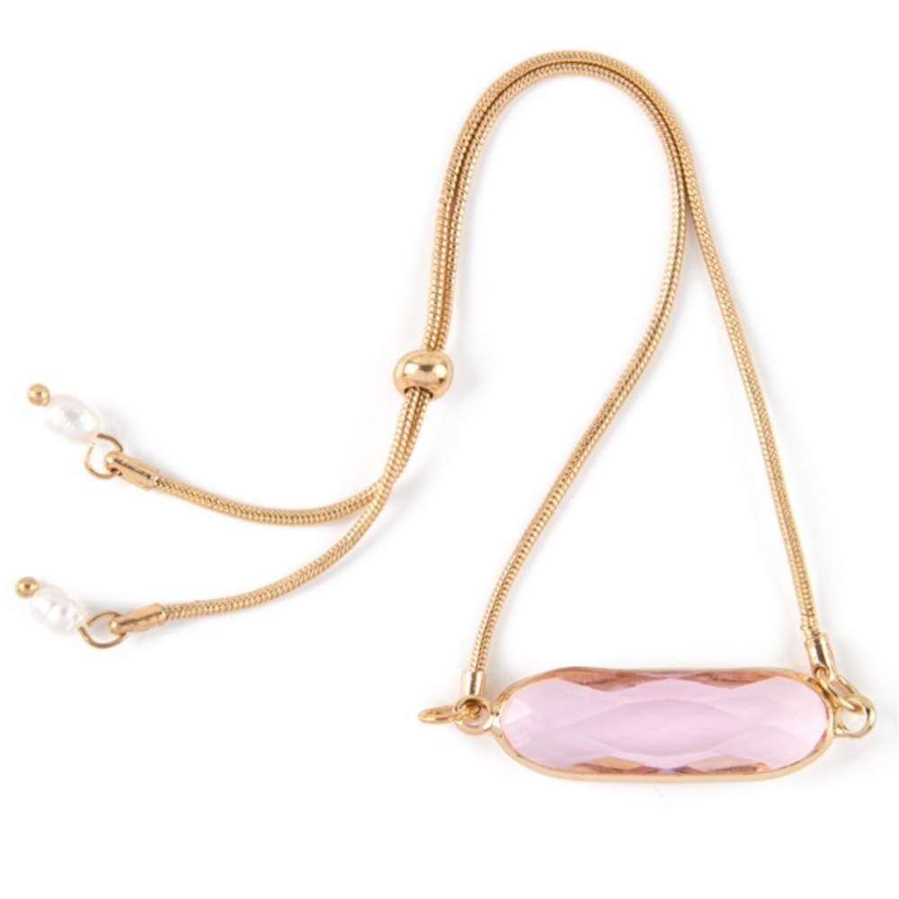 🔸Plunder Brady Crystal Adjustable Bracelet - Picture 1 of 3
